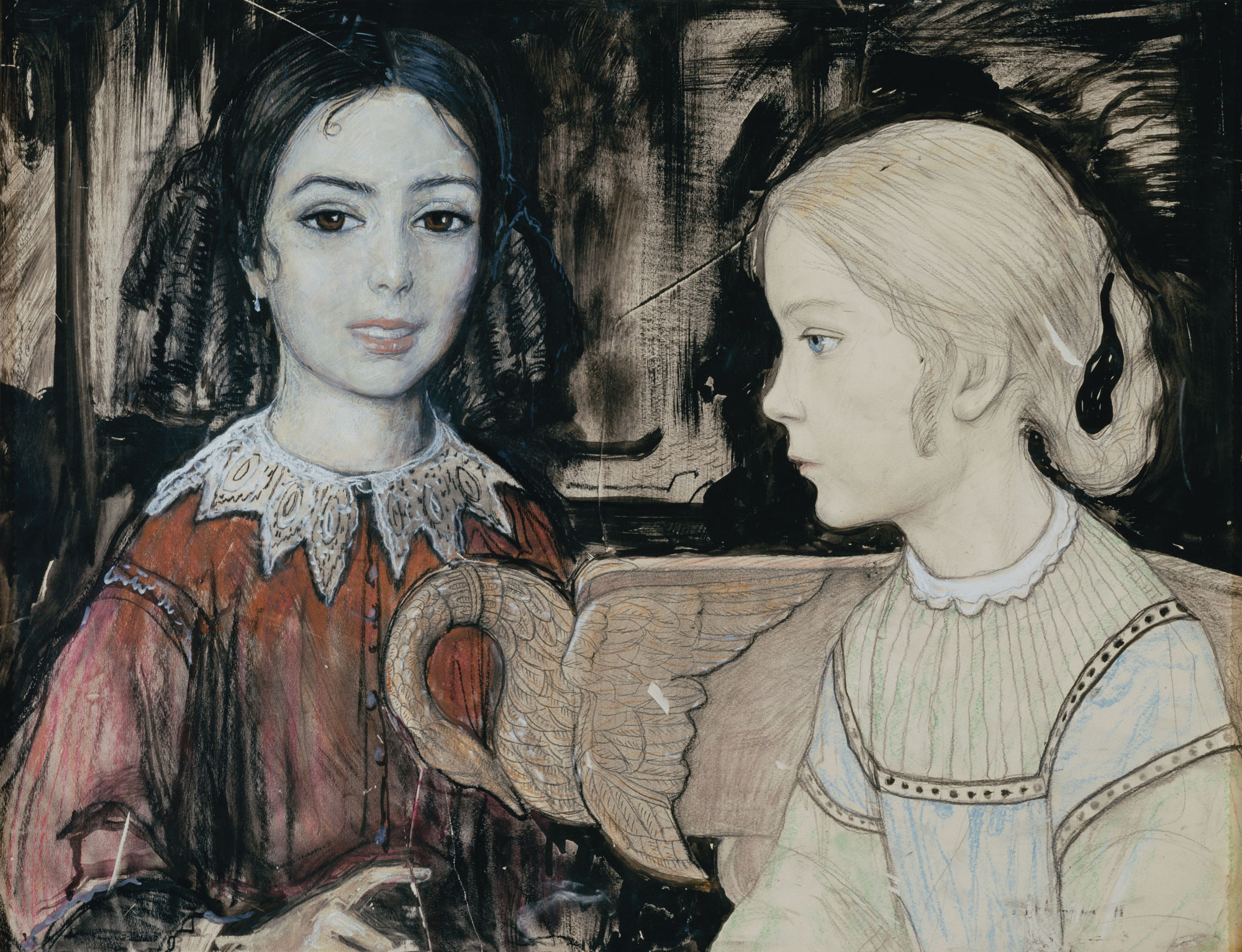 Netochka and Princess Katya - Ilya Glazunov
